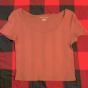 american eagle cropped t-shirt